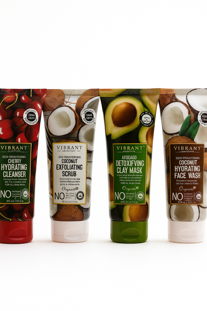 Vibrant Facial kit pack of 4